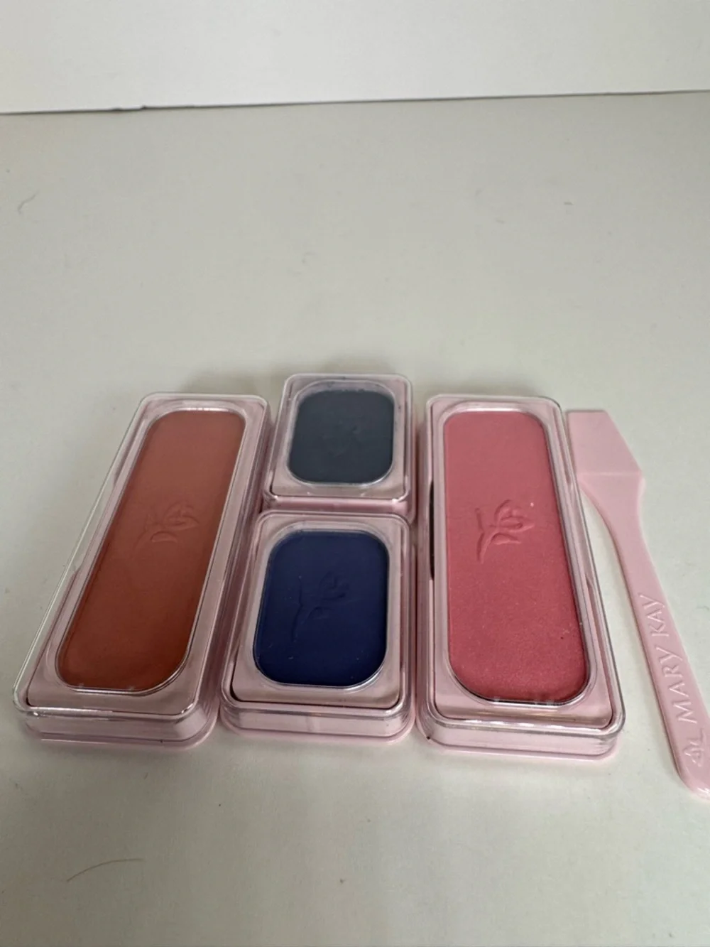 Vintage Mary Kay Perfect Cheek Blush Eyeshadow Blue Pink Green Lot NOS